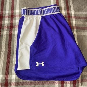 UA Large Purple Shorts